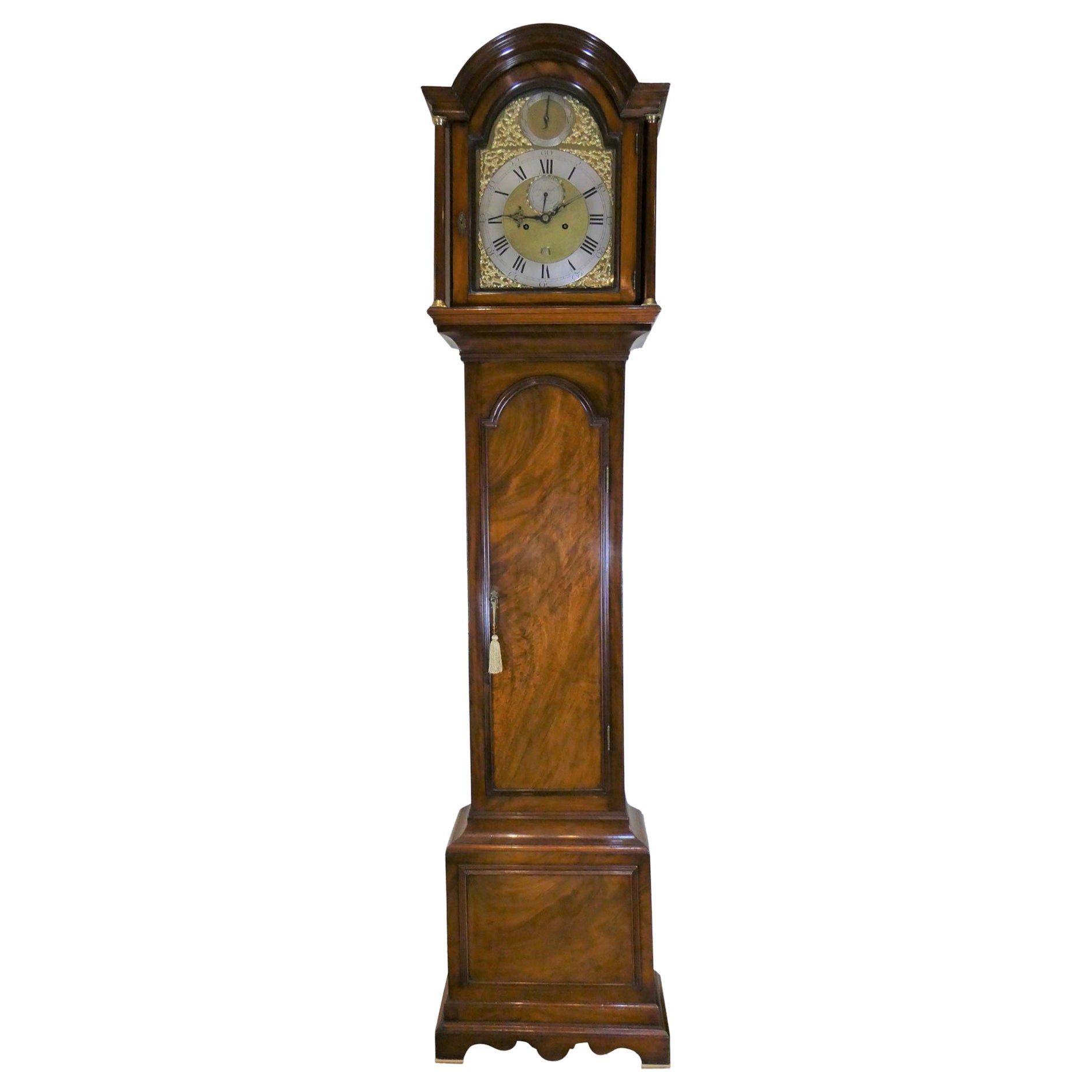 Georgian Mahogany Longcase Clock by John Taylor, London