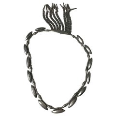 Vintage Jewelry Indian Tribal Silver Necklace Jewellery