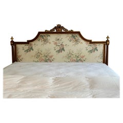 Julia Gray Neoclassical Style King Size Headboard