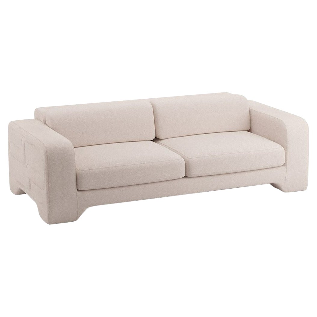 Popus Editions Giovanna 3 Seater Sofa in Natural Cork Linen Upholstery For Sale