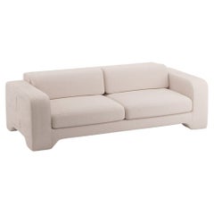 Popus Editions Giovanna 3 Seater Sofa in Natural Cork Linen Upholstery