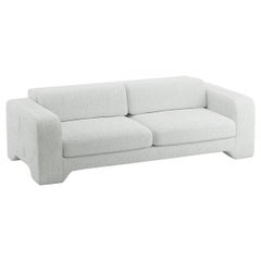 Popus Editions Giovanna 3 Seater Sofa in Cloud Zanzi Linen Fabric