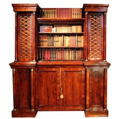 Antique English Regency Collectors Cabinet by George Bullock