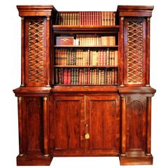 Used English Regency Collectors Cabinet by George Bullock