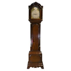 Georgian Mahogany Longcase Clock By John Ross, London