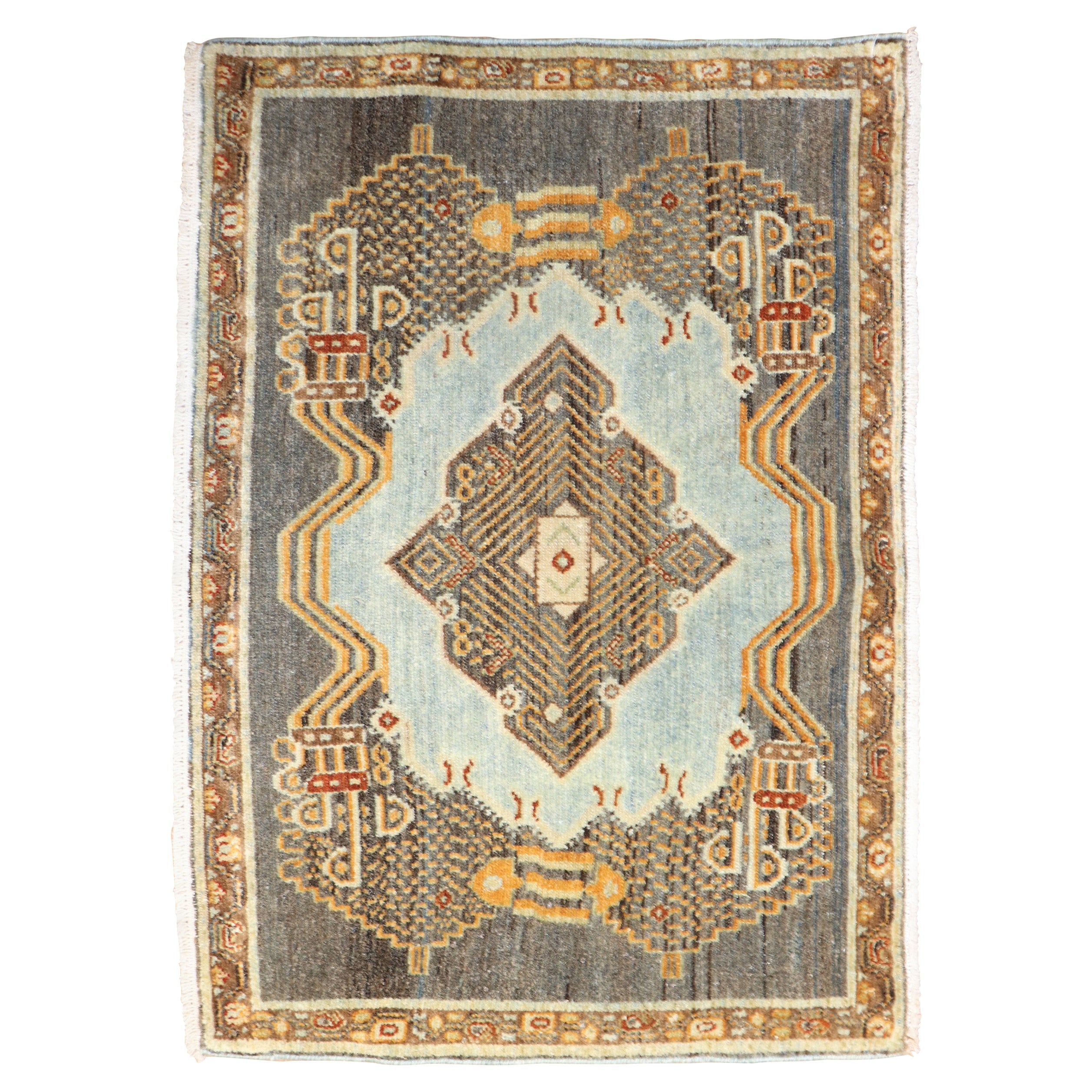 Antique Persian Senneh Early 20th Century Rug