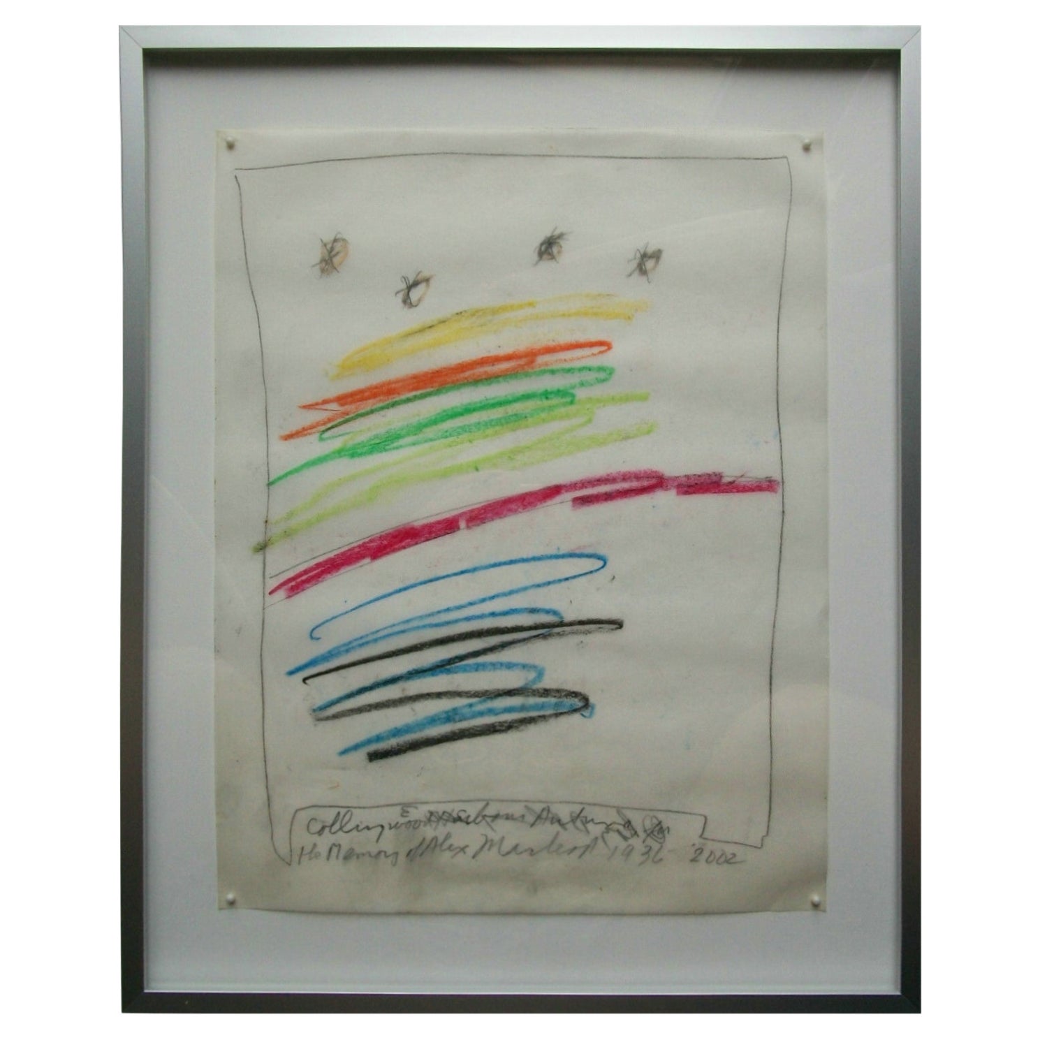 Roy D. Fleming, Contemporary Canadian Graphite Drawing 3, Signed/Titled/Dated For Sale