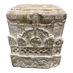 Antique Architectural Stone Fragment from India, Early 20th Century