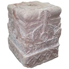 Antique Architectural Stone Fragment from India, Early 20th Century