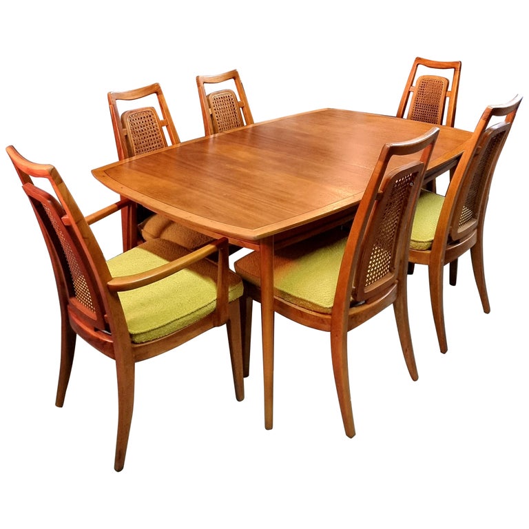 MidCentury Drexel Meridian Dining Set For Sale at 1stDibs