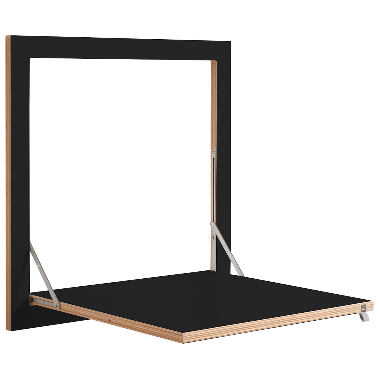 Fläpps Kitchen Table 60x60-1 - Black For Sale