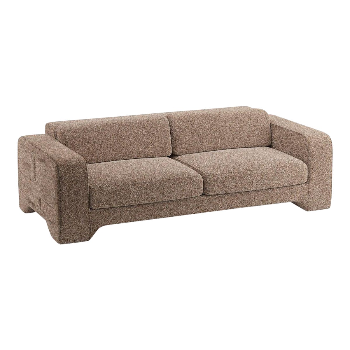 Popus Editions Giovanna 4 Seater Sofa in Ciotello Athena Loop Yarn Upholstery For Sale