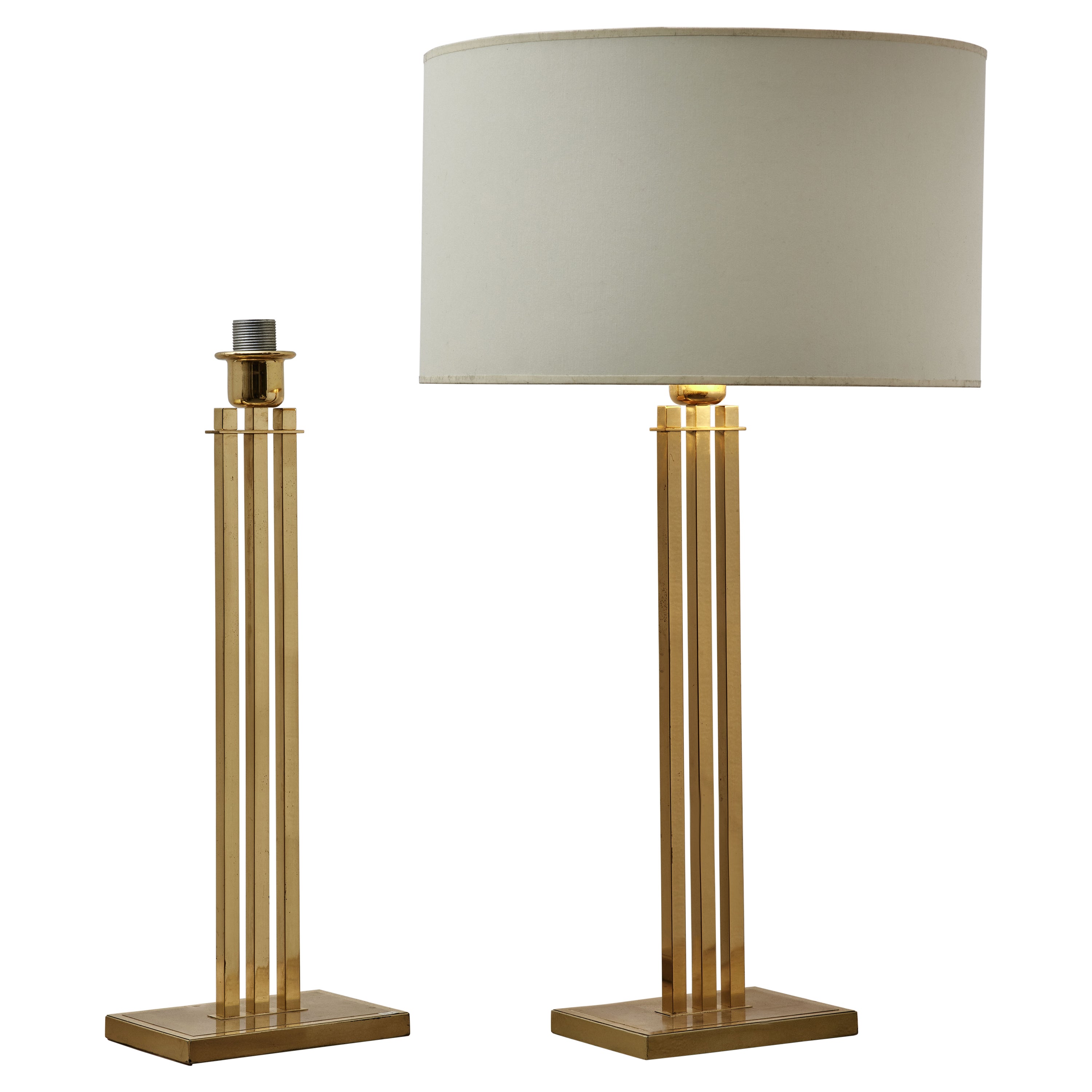 Table lamps in brass At Cost Price For Sale