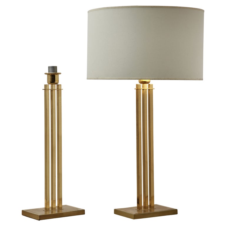 Table lamps in brass At Cost Price For Sale at 1stDibs