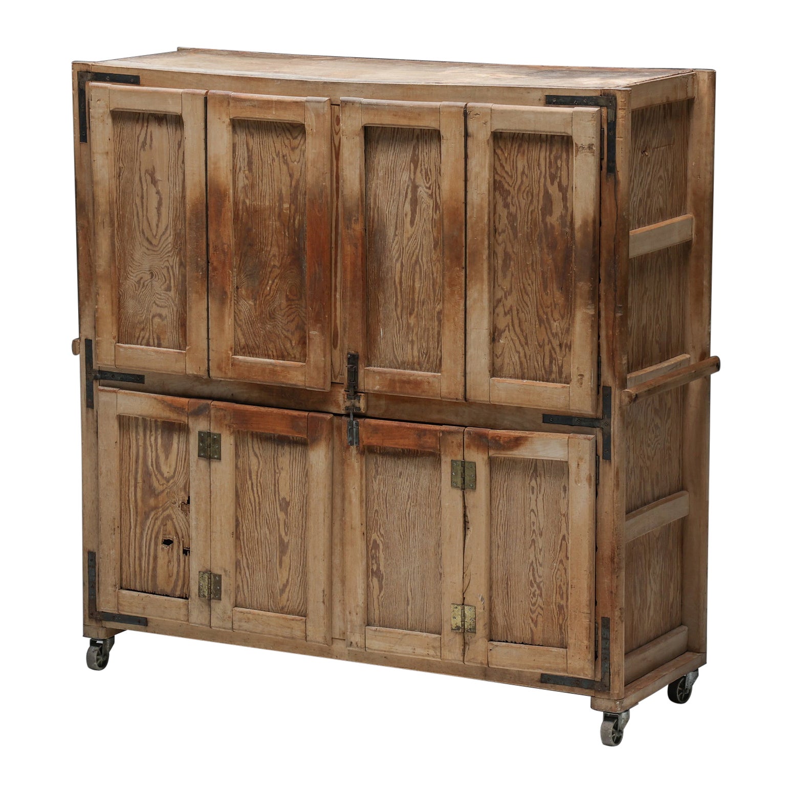 Antique Storage Piece in Oak, Early 20th Century For Sale