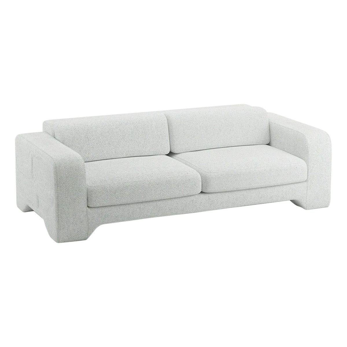 Popus Editions Giovanna 4 Seater Sofa in Cloud Zanzi Linen Fabric