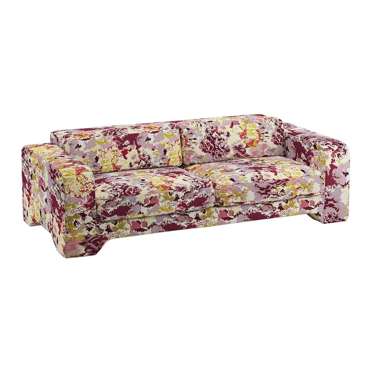 Canapé Giovanna 4 Seater en tissu jacquard Shiraz Marrakech de Popus Editions