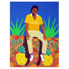 'My Sweet Chinos' Portrait Painting by Alan Fears Pop Art