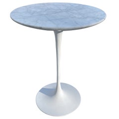 Knoll Marble Top Side Table 