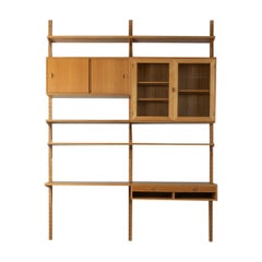 Vintage 60s Shelving System by HG Furniture, Made in Denmark
