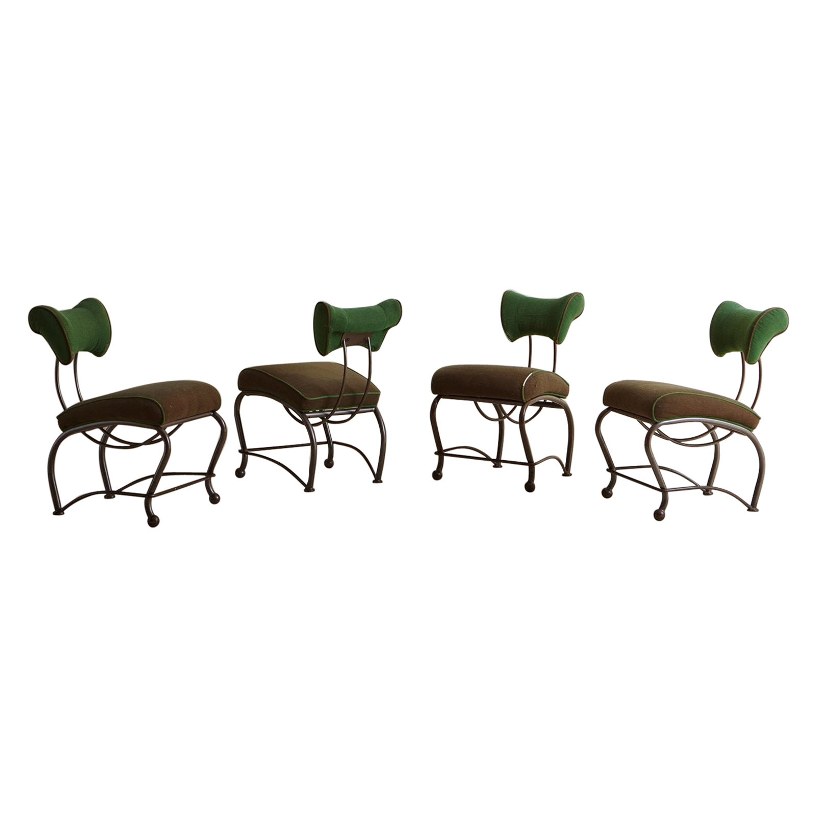 Set of 4 Elbert Chairs by Jordan Mozer for Shelby Williams Industries, USA 1990s
