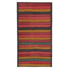 Tapis Kilim persan du Nord-Ouest vintage à rayures polychromes par Kilim