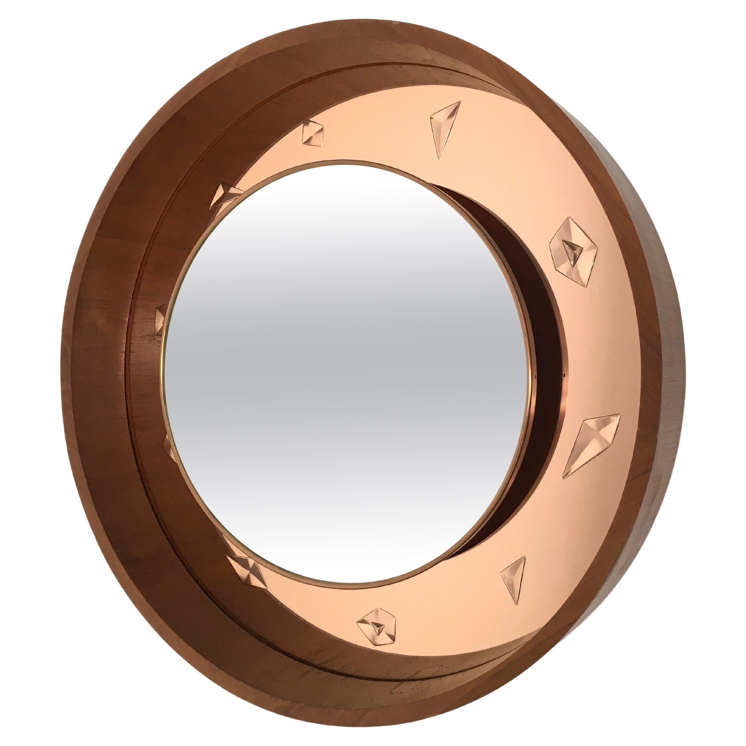 Beleuchteter Wandspiegel von Guglielmo Ulrich Prod. von Fontana Arte, Italien im Angebot
