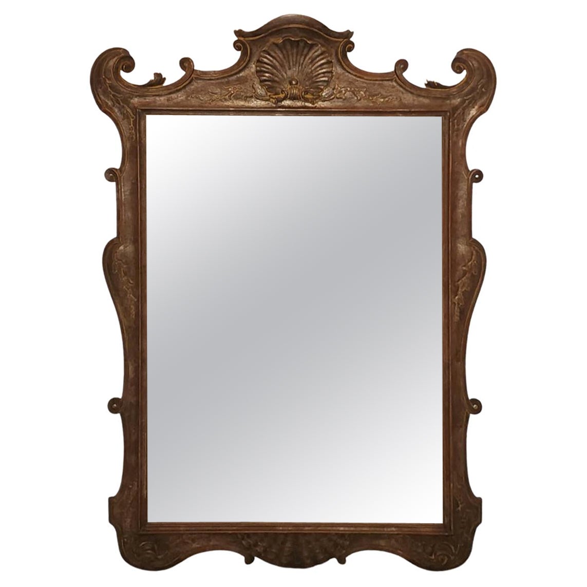 19th Century Hand Carved Giovanni Chelini Mirror