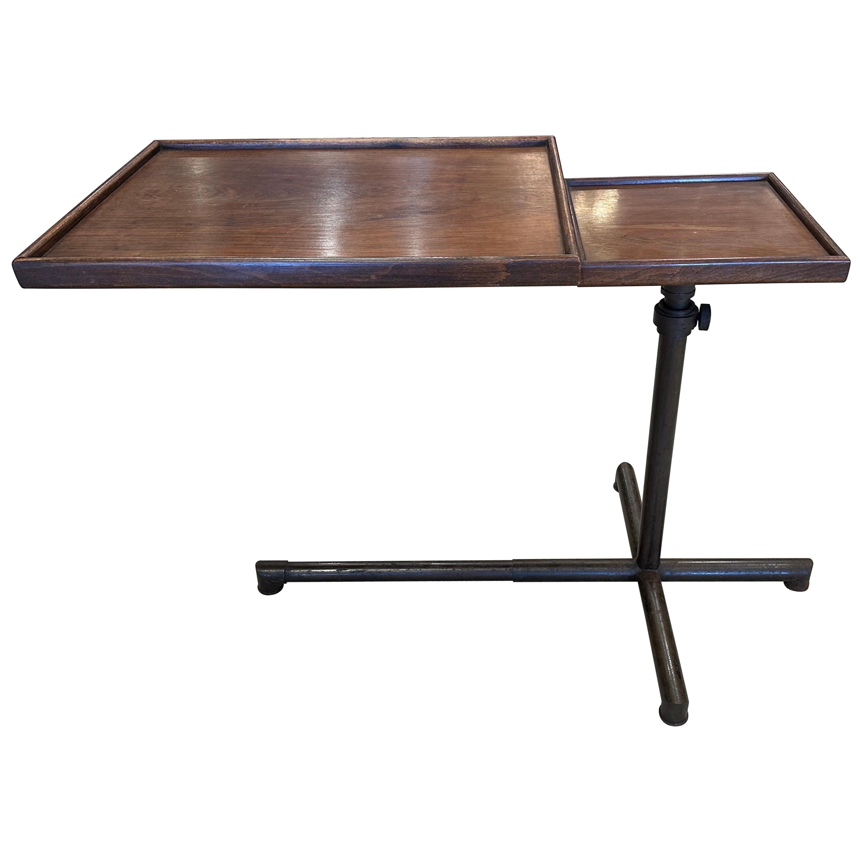 French Vintage Mechanical Deco Table For Sale at 1stDibs