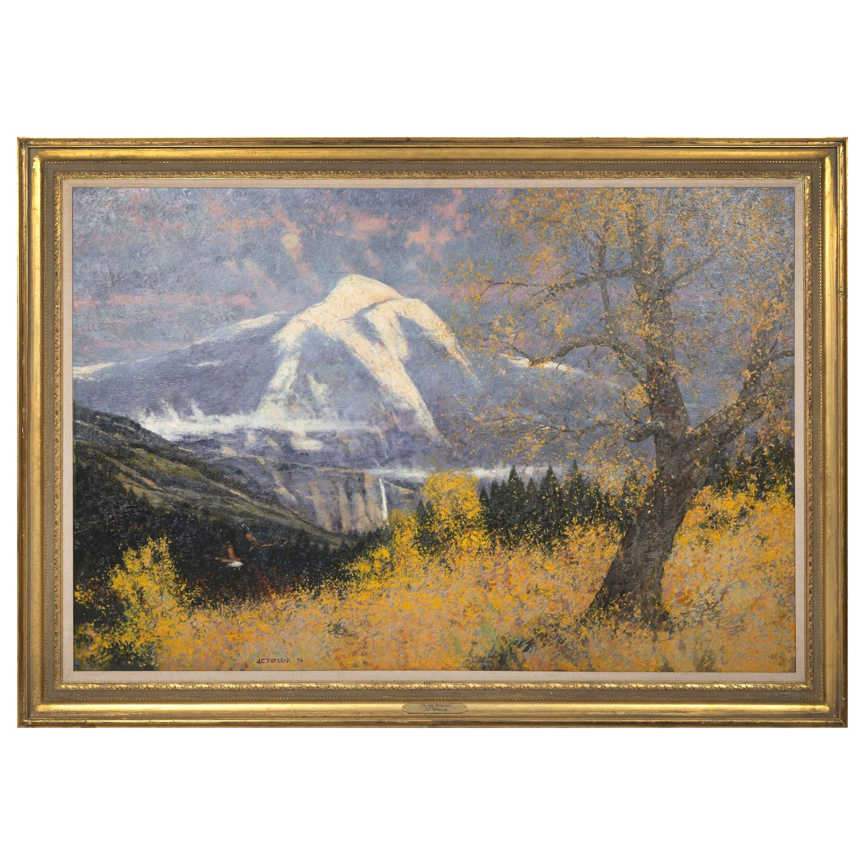 "Rocky Mountain Vista" by John C Terelak For Sale