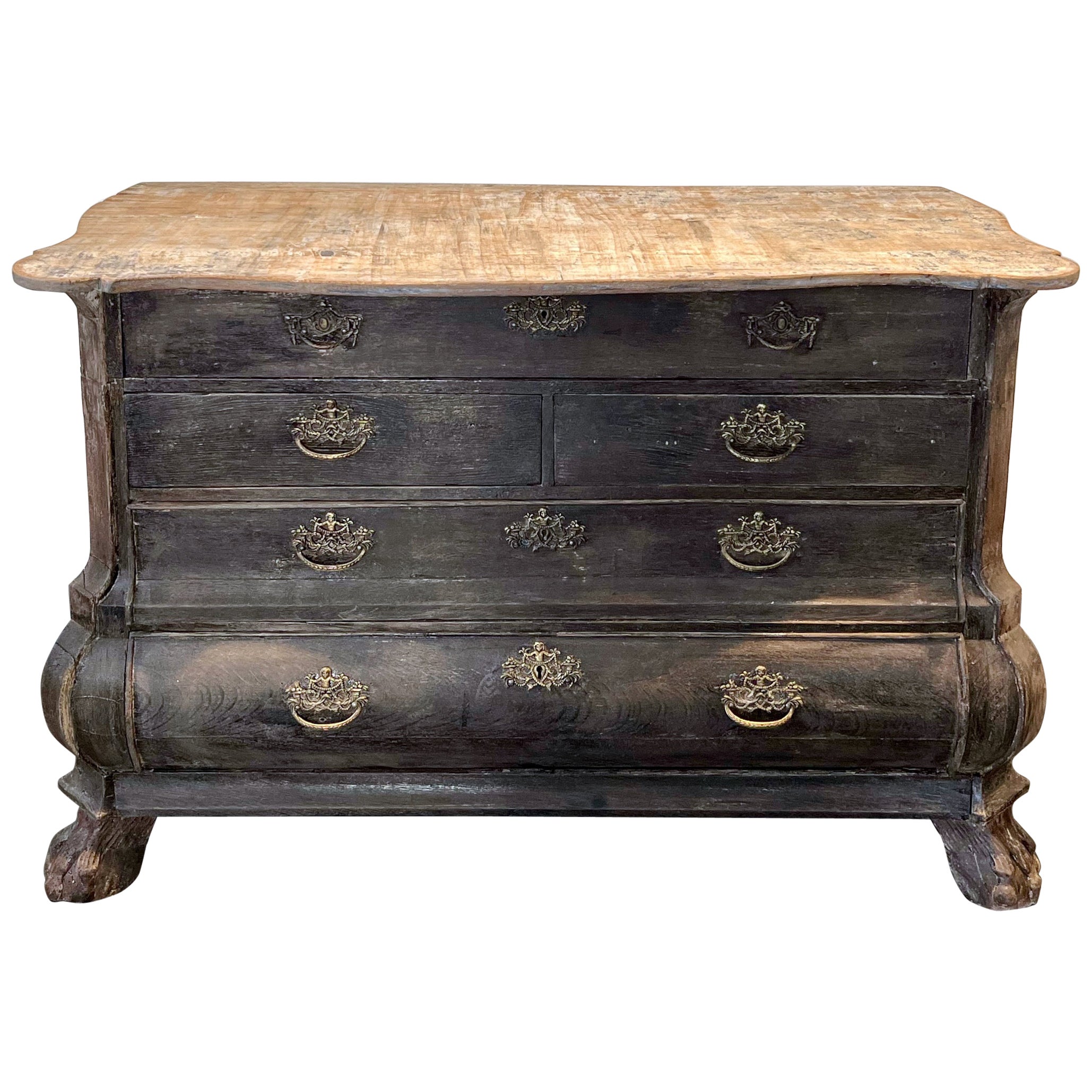 19th Century Small Dutch Commode For Sale at 1stDibs