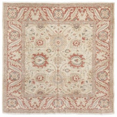 Mehraban Egyptian Sultabanad Revival Rug Square Rug