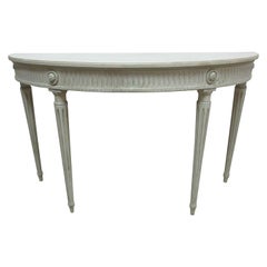 Swedish Gustavian Style Console Table