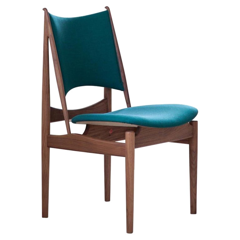 Finn Juhl Egypetian Chair in Wood and Fabric