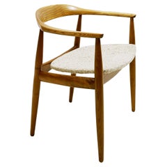 Fauteuil Mid Century, Illum Wikkelsø, Niels Eilersen, années 1950, Danemark