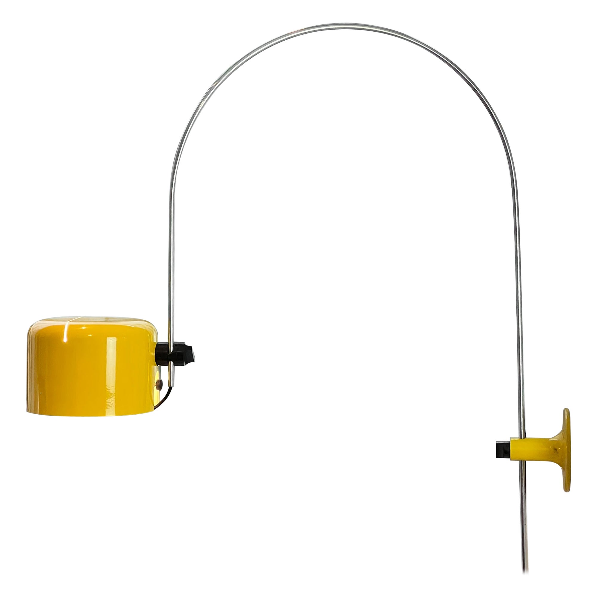 Coupe 1158 wall lamp by Joe Colombo for Oluce Italy 1967 For Sale