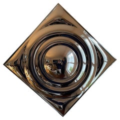 Konvexer Pop-Art-Blasenspiegel Saturn