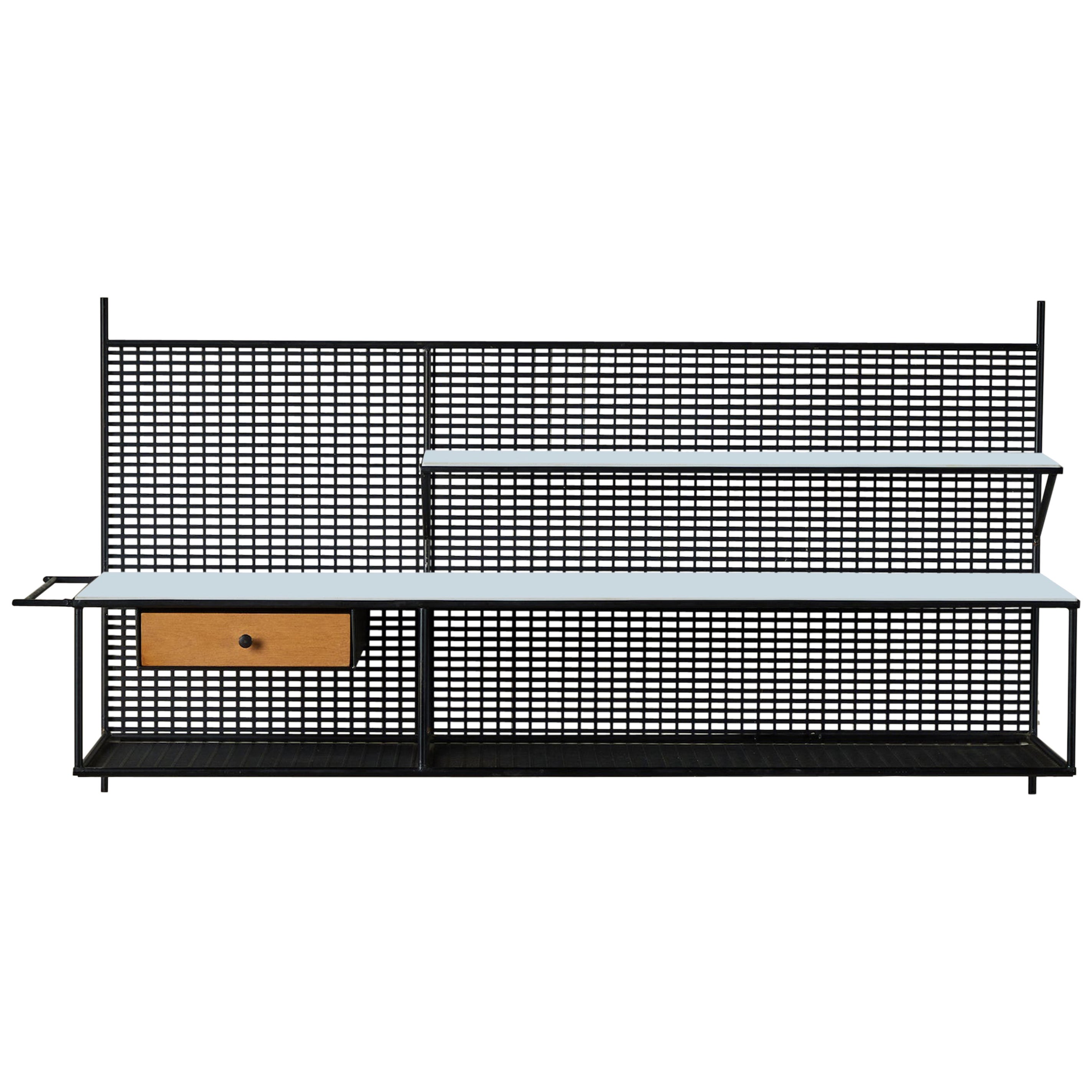 Paul McCobb Console flottante murale en vente