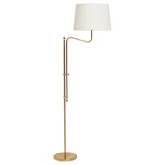 Brass Telescopic Floor Lamp by Bergboms