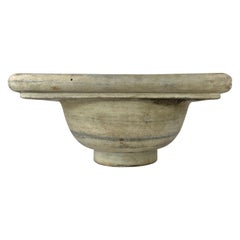 Antique Early 20th C. Italian Limestone Sink