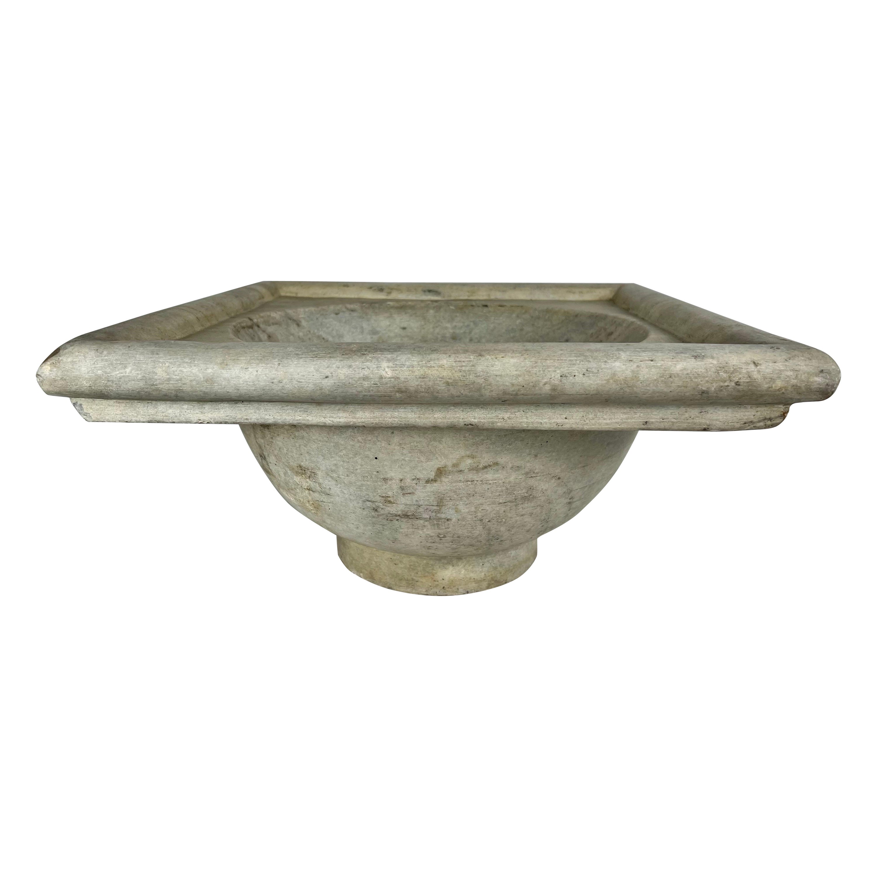 Early 20th C. Italian Stone sink For Sale