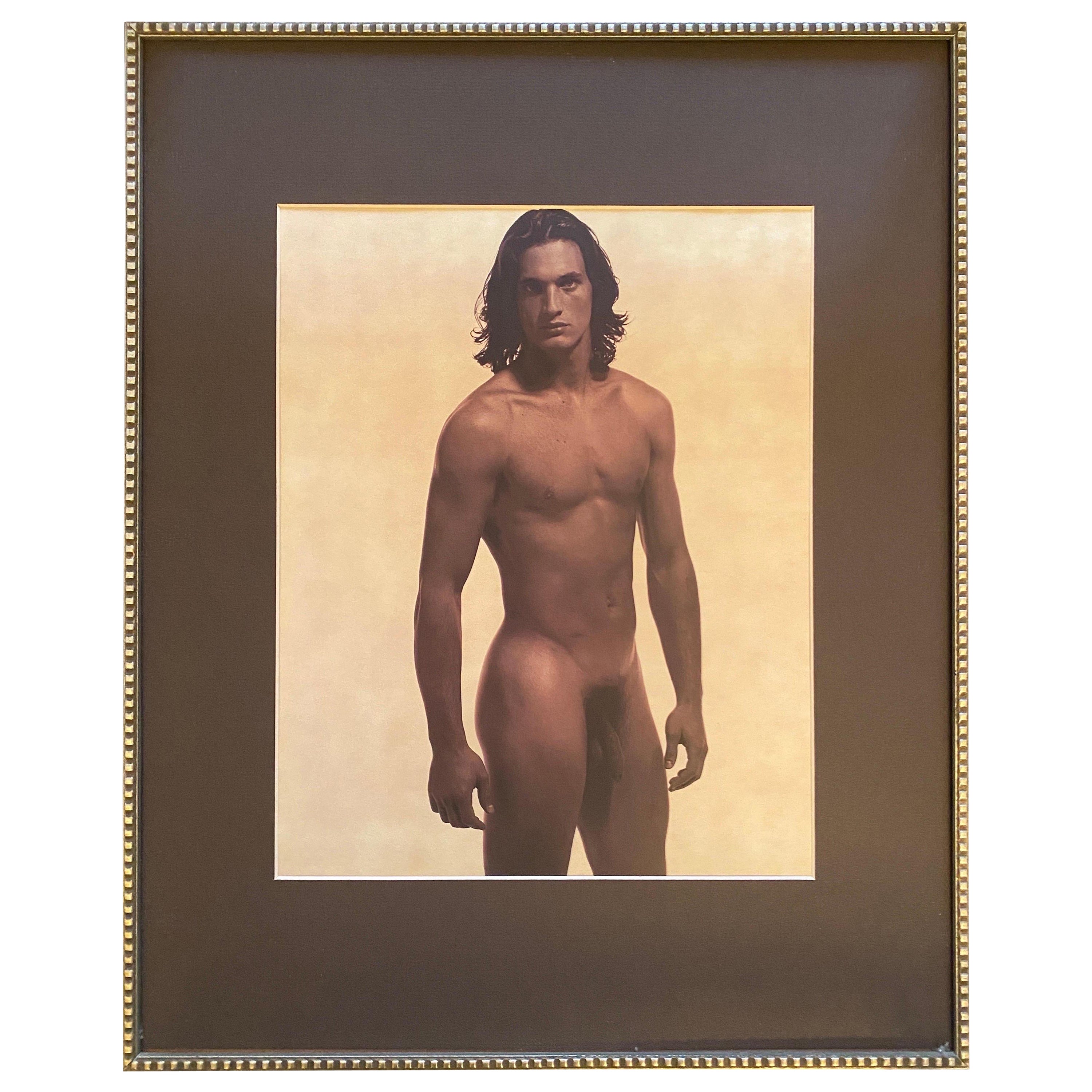 Karl Lagerfeld Nude Fashion Photograph Litho, #3818/5000 Phillippe Reynaud, 1997 For Sale