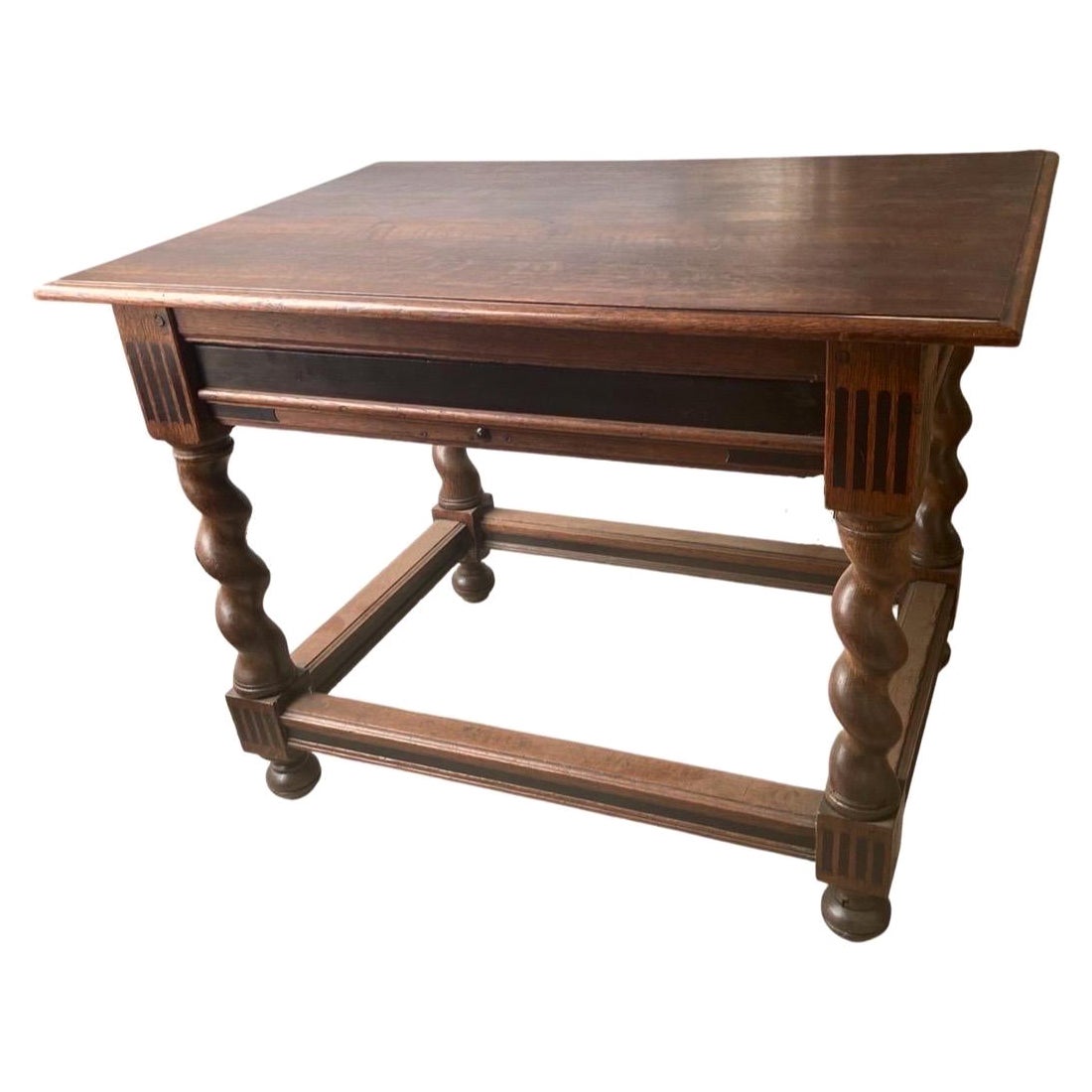 19th Century Dutch Oak Side Table