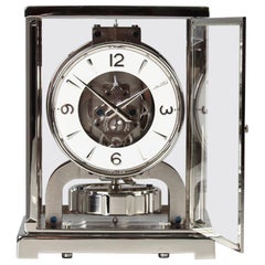 Used Jaeger LeCoultre, Silver Atmos IV Calibre 532, Manufactured 1955