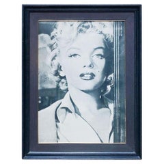 Großer Vintage-Fotodruck von Marilyn Monroe aus dem 20. Jahrhundert