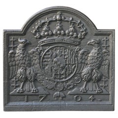 French 'Arms of Lorraine' Fireback, 18th Century