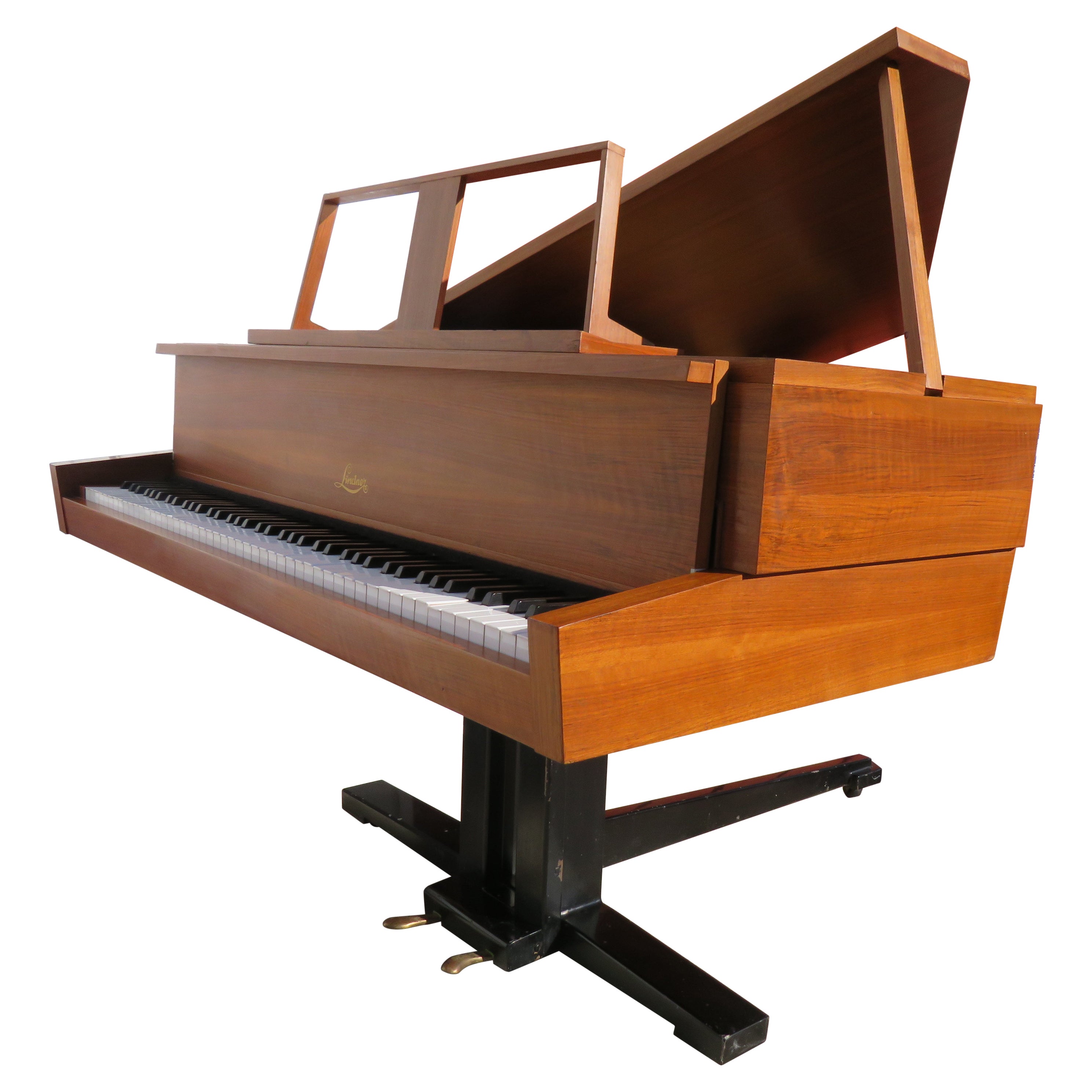 Ultra Rare Mid-Century “Tilting Wing” Piano by Nico Rippen for Lindner For Sale