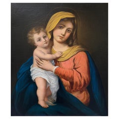 Virgin Mary with Child, Italy, 1890