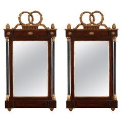 Pair of Italian Neoclassical Style Mirrors