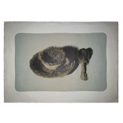 Méret Oppenheim and Man Ray Print Fur Cup Object, 1971, Signed in Pencil